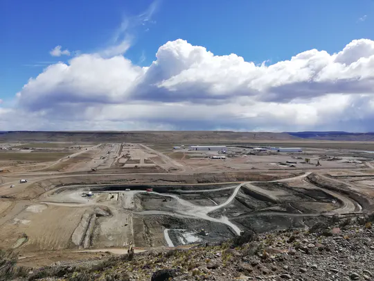 Santa Cruz river dams (Patagonia Argentina)